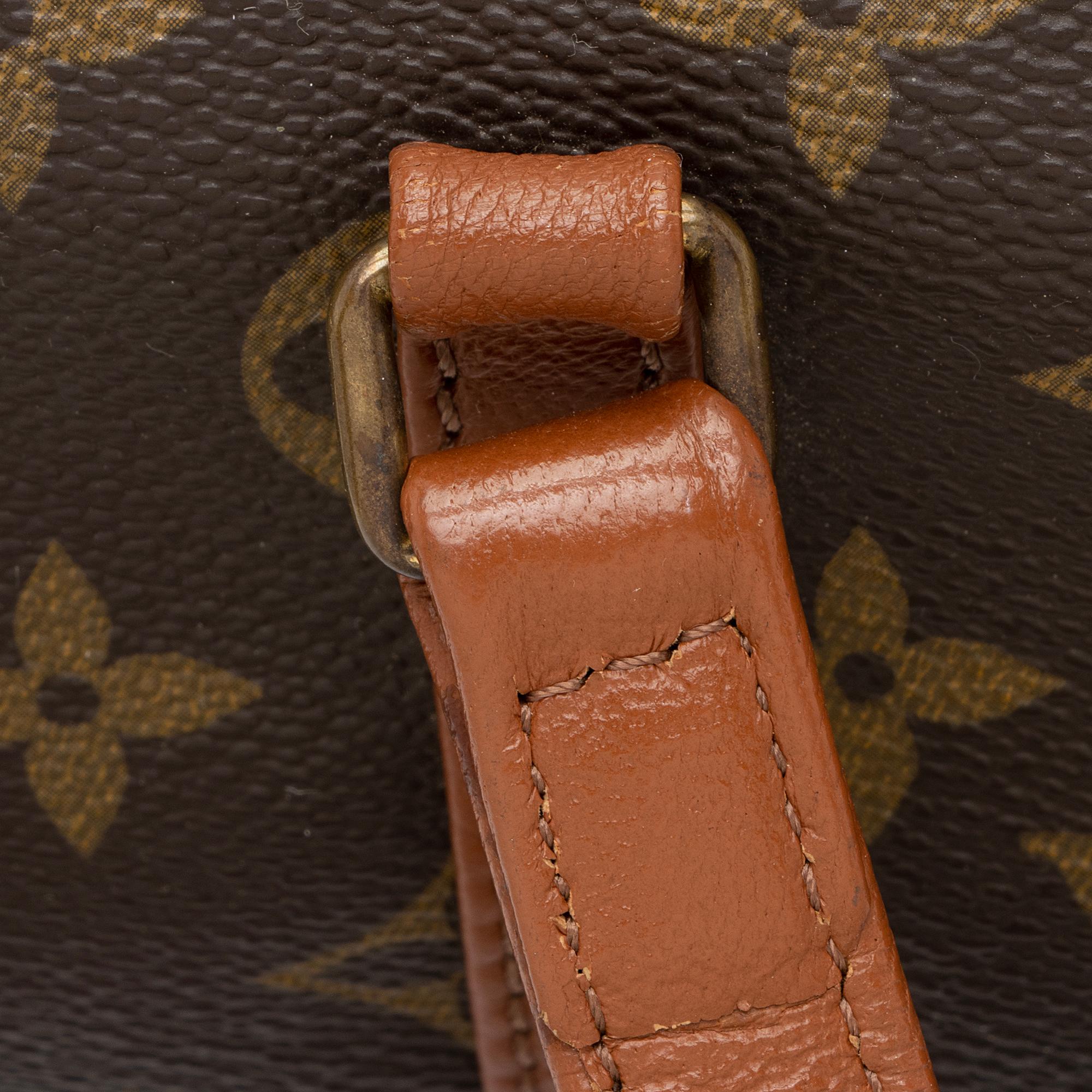 Louis Vuitton Vintage Monogram Canvas Papillon 30 Satchel (SHF-WkMAHy) - Image 13
