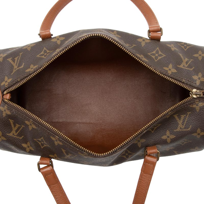 Louis Vuitton Vintage Monogram Canvas Papillon 30 Satchel (SHF-WkMAHy) - Image 6