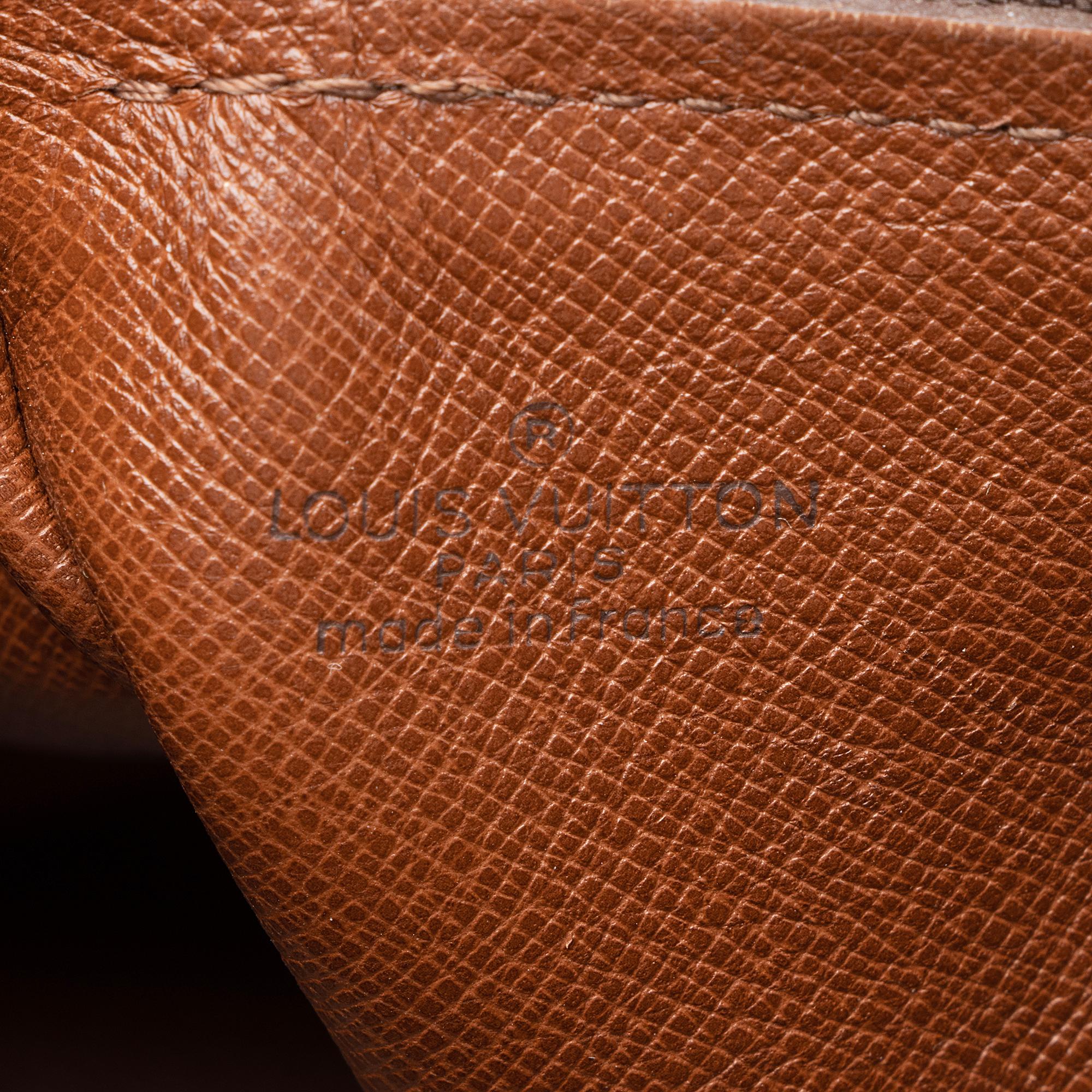 Louis Vuitton Vintage Monogram Canvas Papillon 30 Satchel (SHF-WkMAHy) - Image 7