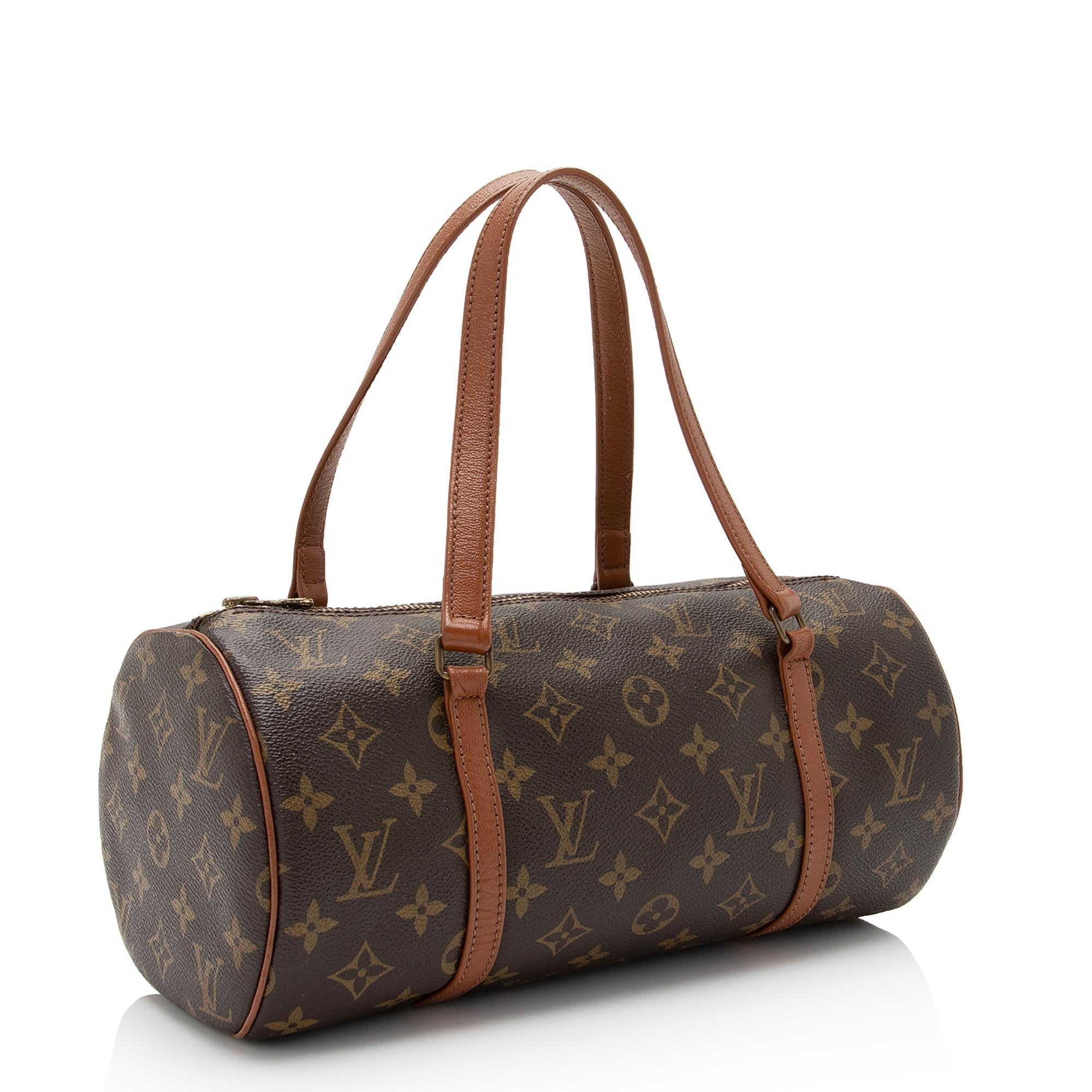 Louis Vuitton Vintage Monogram Canvas Papillon 30 Satchel (SHF-WkMAHy)