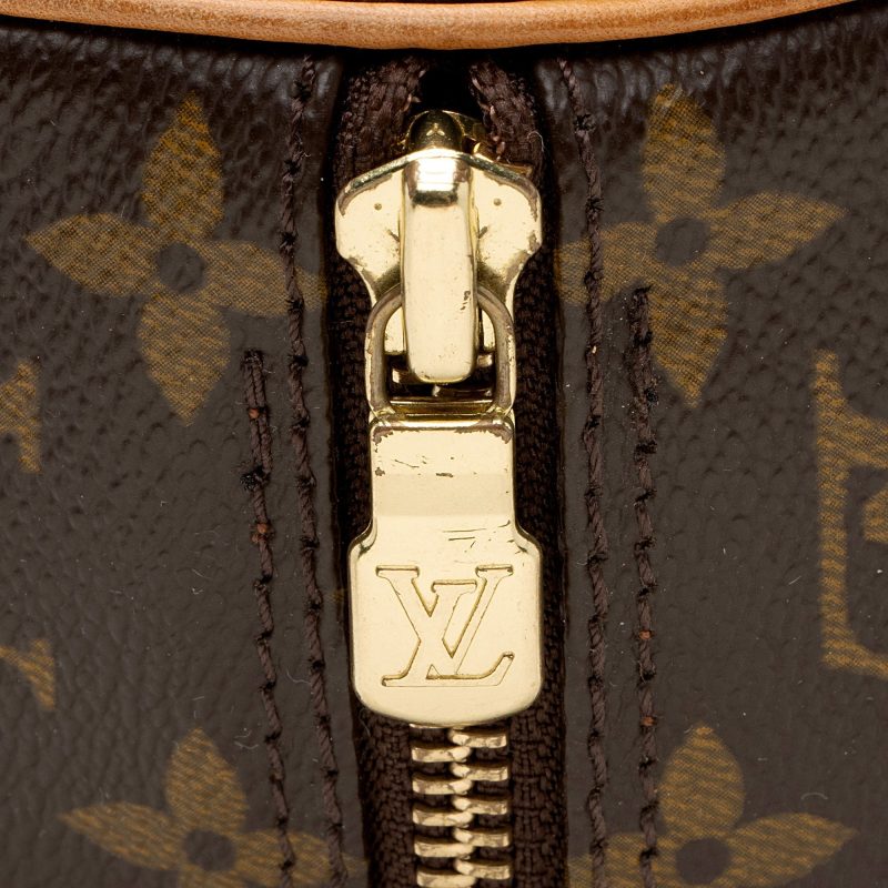 Louis Vuitton Vintage Monogram Canvas Papillon 30 Satchel (SHF-LL8yM5) - Image 8