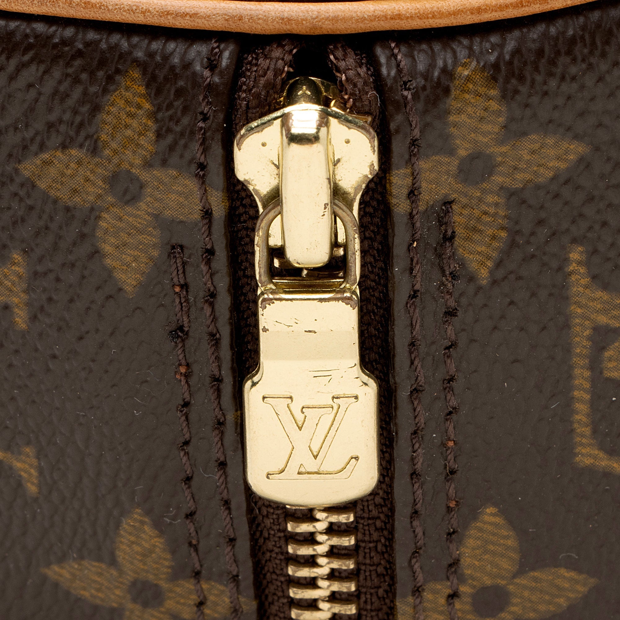 Louis Vuitton Vintage Monogram Canvas Papillon 30 Satchel (SHF-LL8yM5) - Image 8
