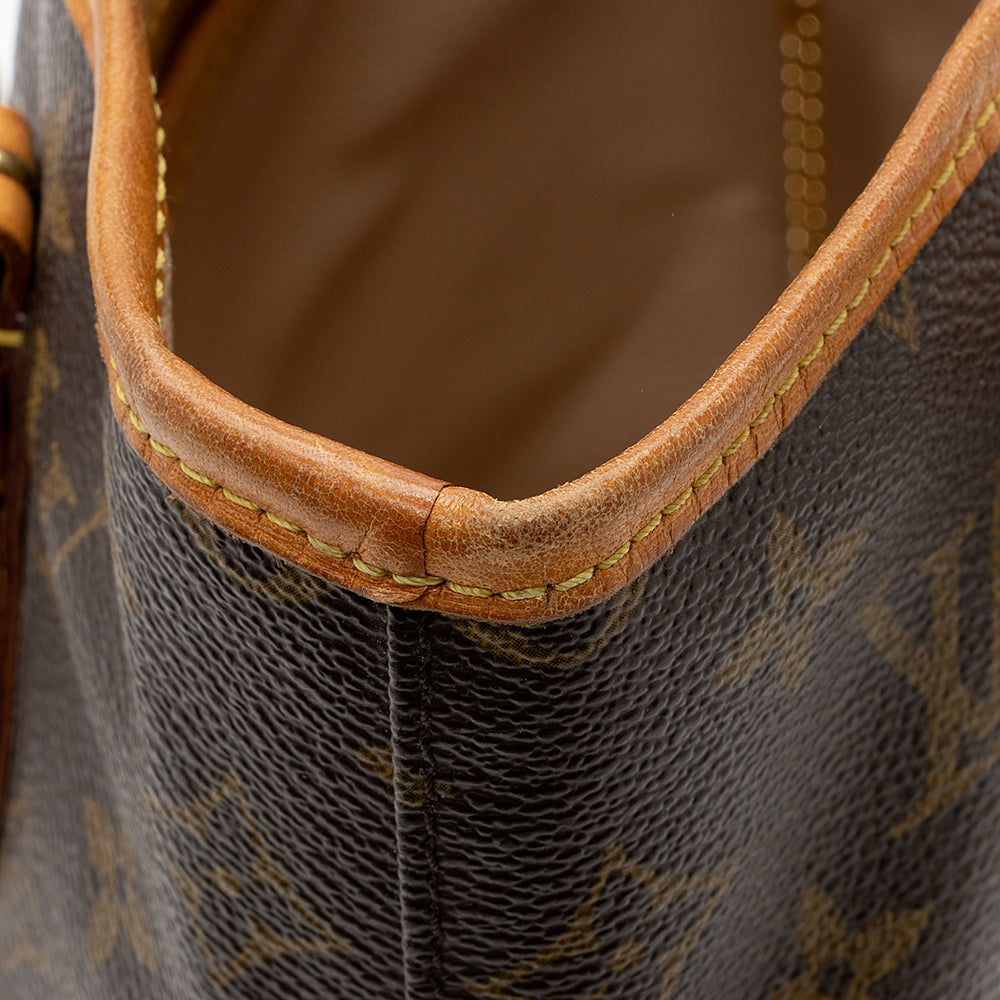 Louis Vuitton Vintage Monogram Canvas Petit Bucket Tote (SHF-21631) - Image 16