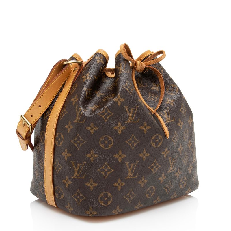 Louis Vuitton Vintage Monogram Canvas Petit Noe Shoulder Bag (SHF-zd0wVH)