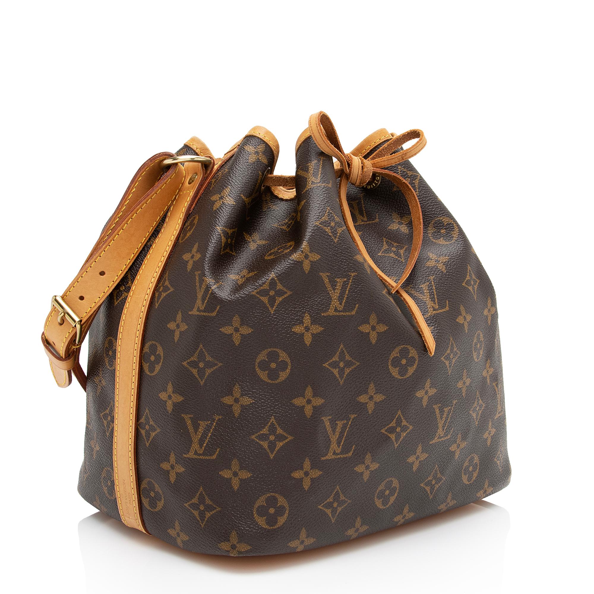 Louis Vuitton Vintage Monogram Canvas Petit Noe Shoulder Bag (SHF-zd0wVH)