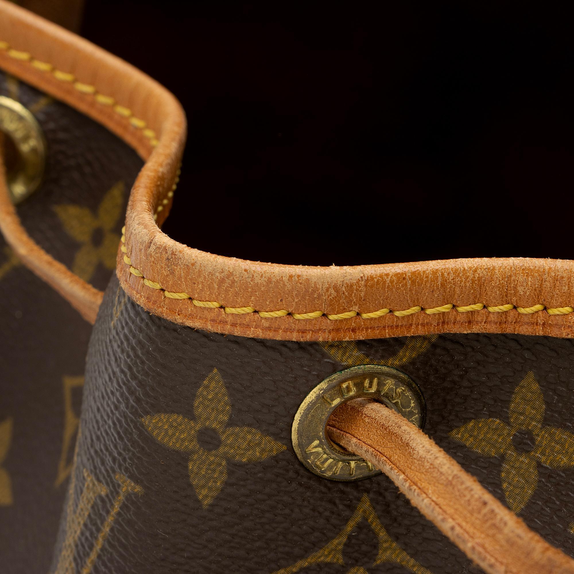 Louis Vuitton Vintage Monogram Canvas Petit Noe Shoulder Bag (SHF-IAw79k) - Image 12