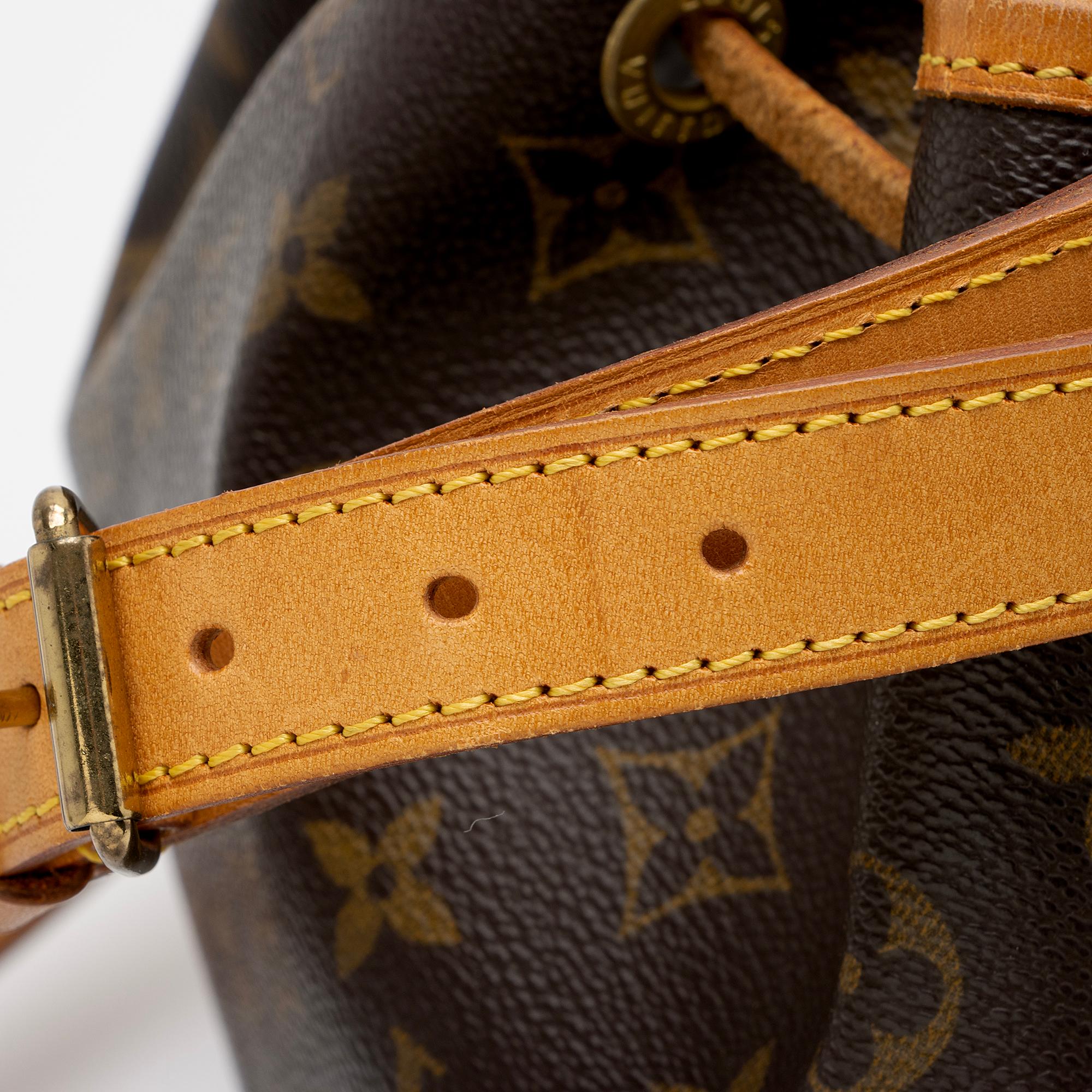 Louis Vuitton Vintage Monogram Canvas Petit Noe Shoulder Bag (SHF-PDoiBU) - Image 14