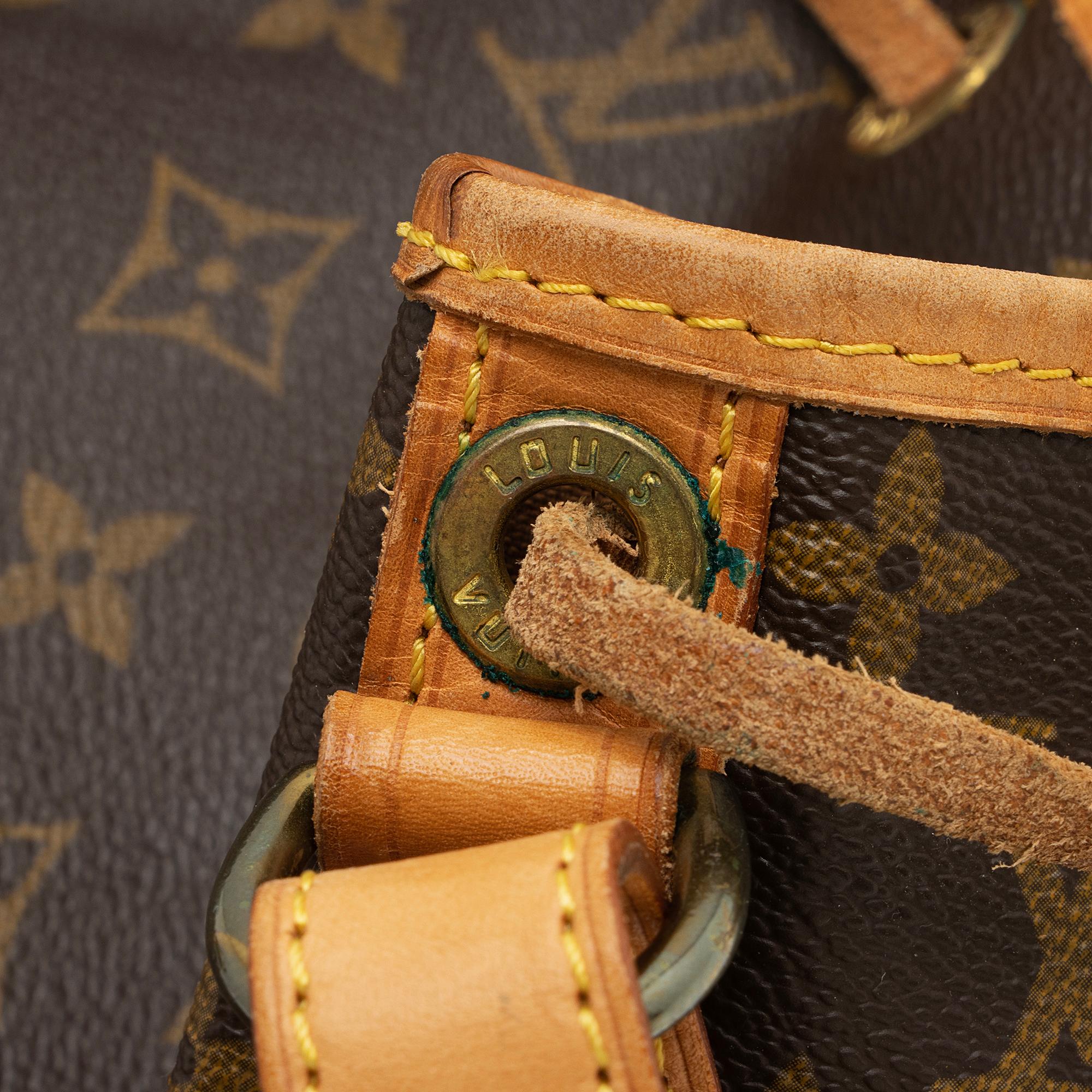 Louis Vuitton Vintage Monogram Canvas Petit Noe Shoulder Bag (SHF-S2V9Zp) - Image 9