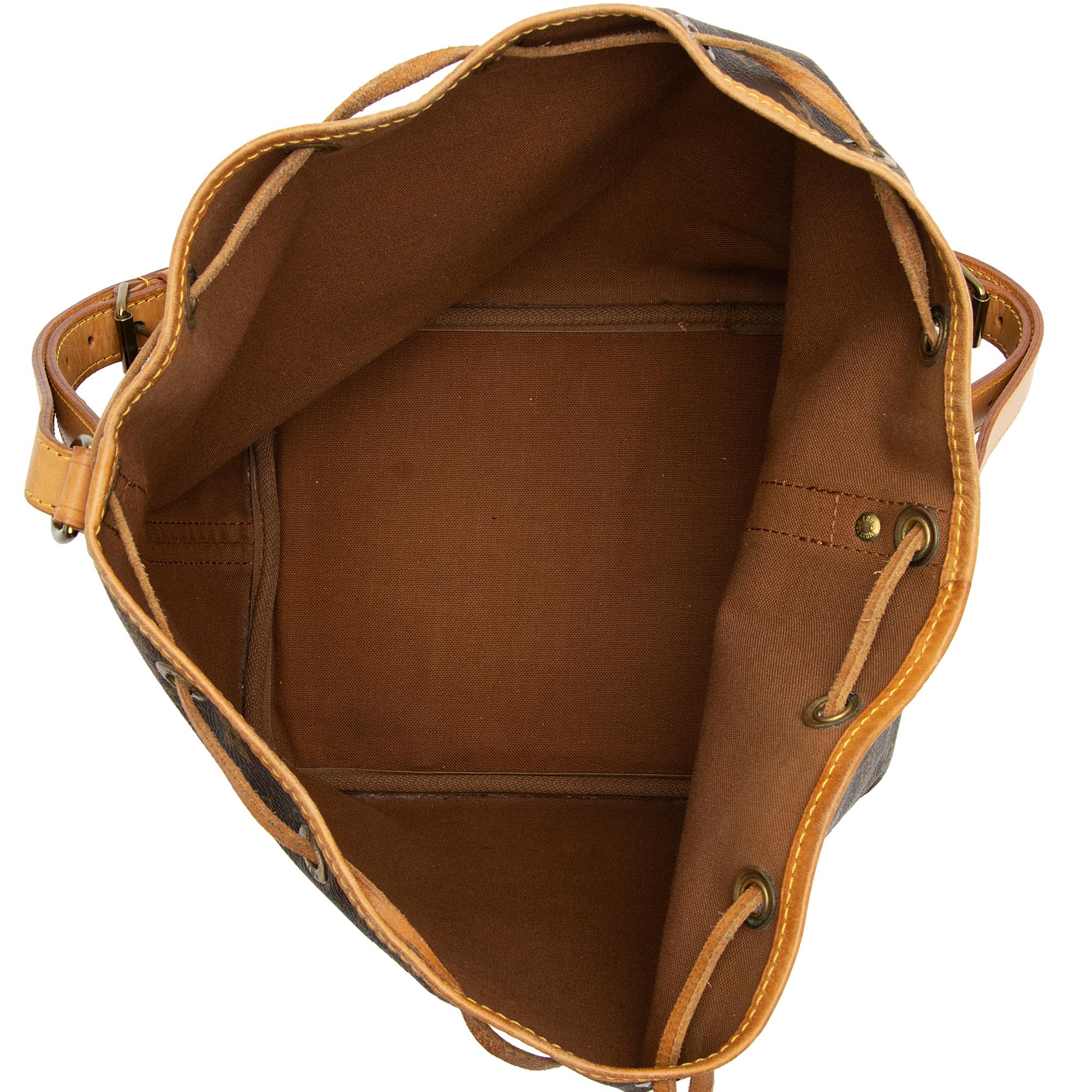 Louis Vuitton Vintage Monogram Canvas Petit Noe Shoulder Bag (SHF-S2V9Zp) - Image 6