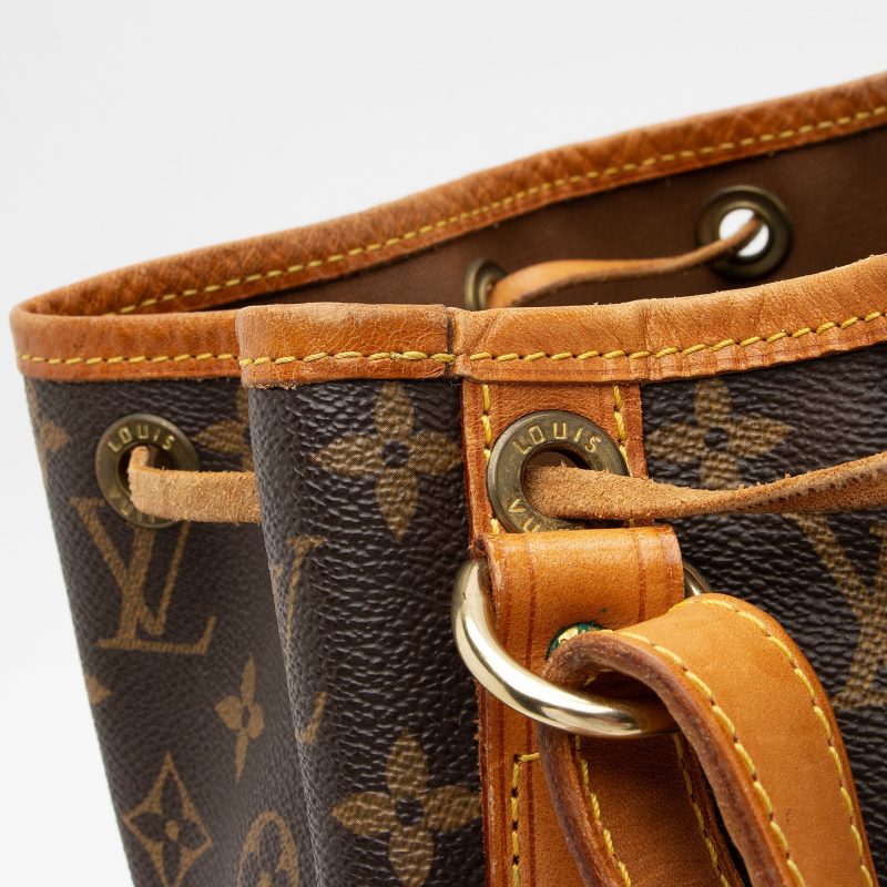 Louis Vuitton Vintage Monogram Canvas Petit Noe Shoulder Bag (SHF-11p5e9) - Image 11