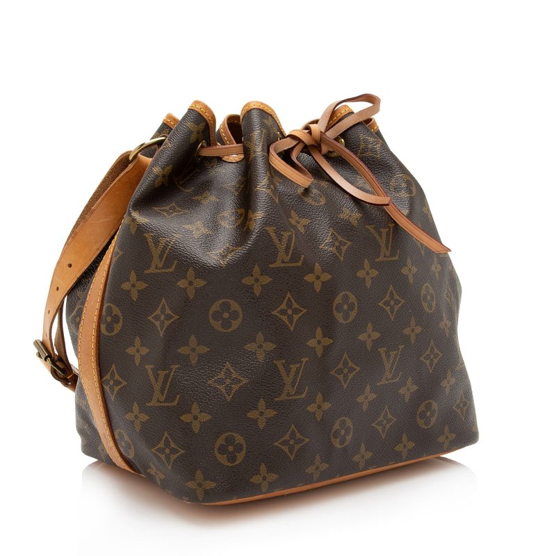 Louis Vuitton Vintage Monogram Canvas Petit Noe Shoulder Bag (SHF-xuJqqh)