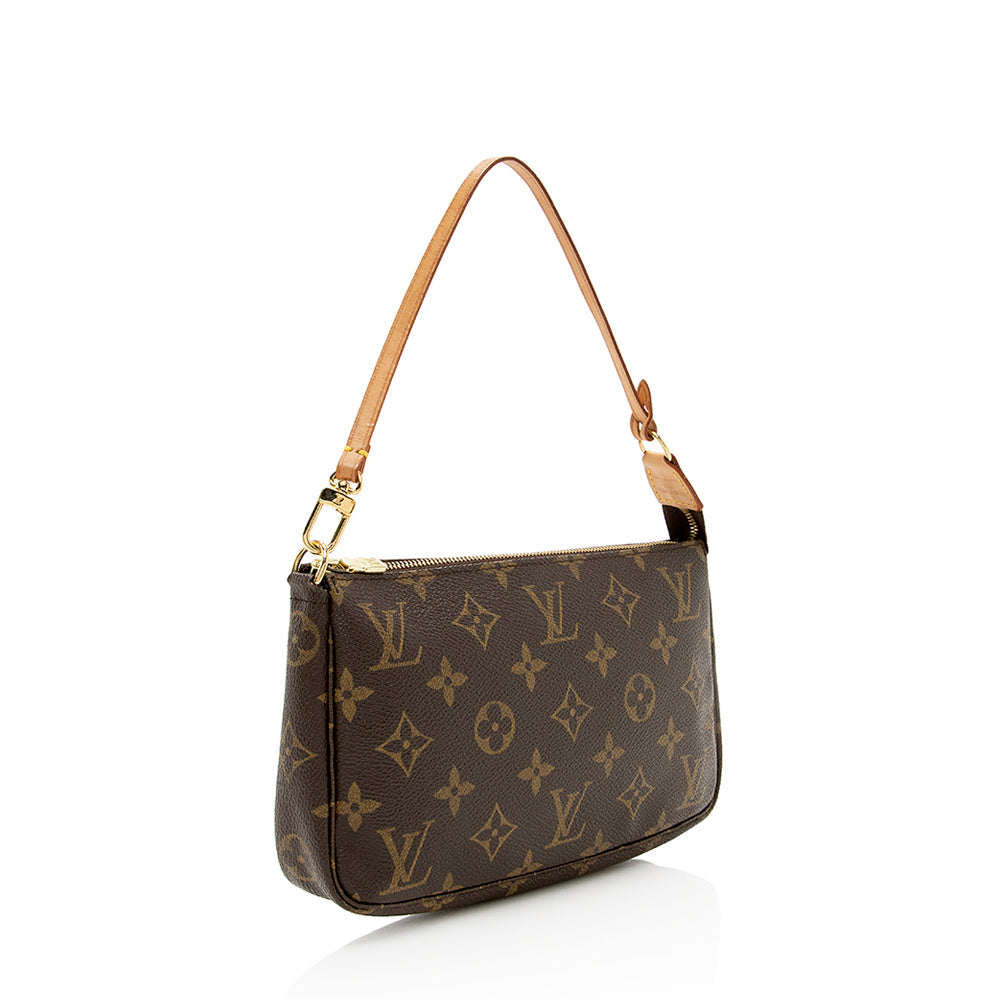 Louis Vuitton Vintage Monogram Canvas Pochette Accessoires (SHF-19833)