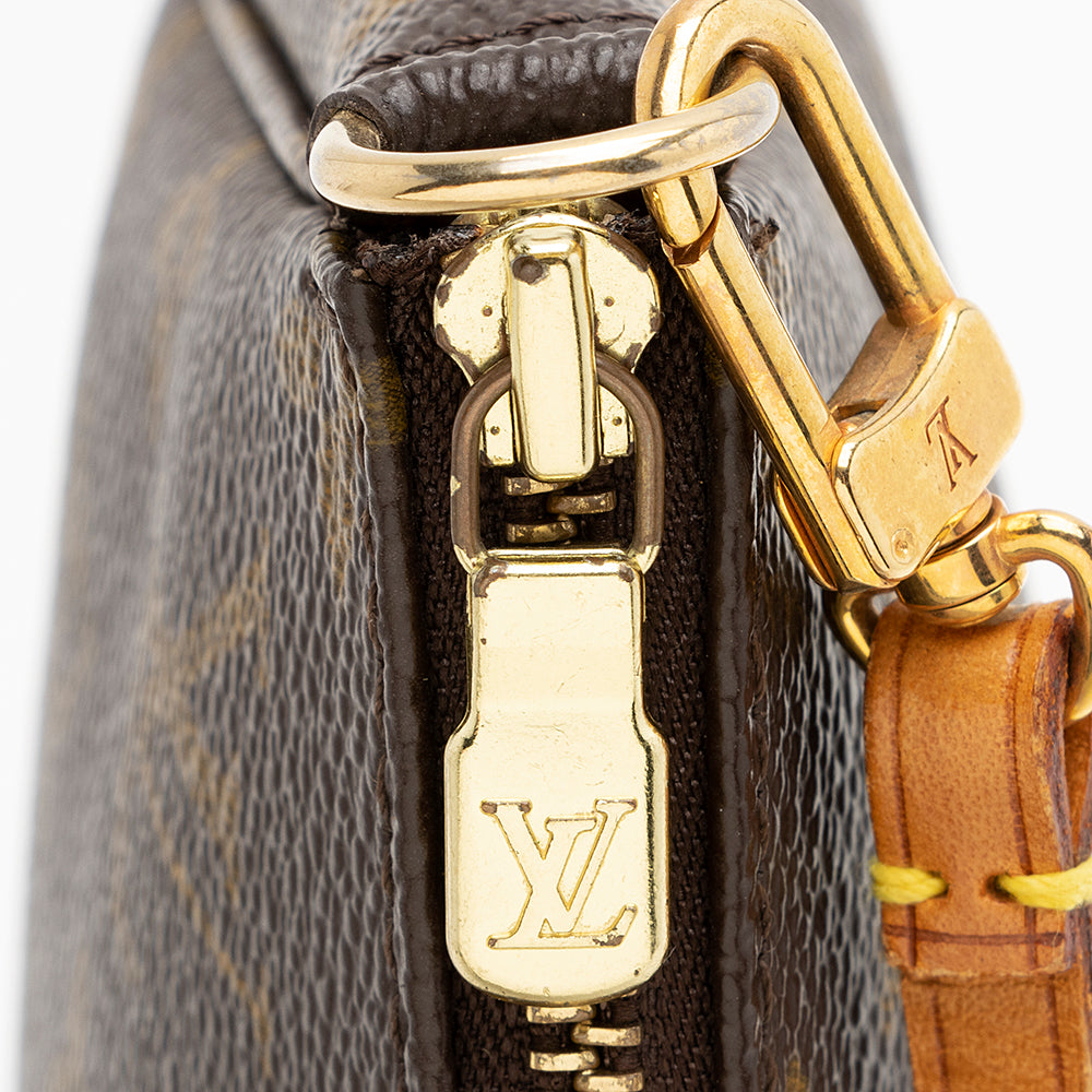 Louis Vuitton Vintage Monogram Canvas Pochette Accessoires (SHF-21132) - Image 8