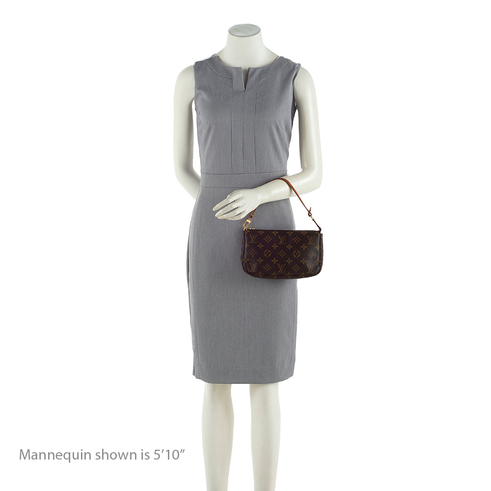 Louis Vuitton Vintage Monogram Canvas Pochette Accessoires (SHF-vNy0cb) - Image 4