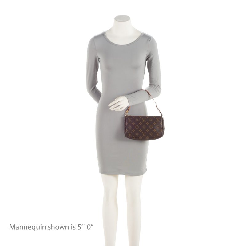 Louis Vuitton Vintage Monogram Canvas Pochette Accessoires (SHF-9OsCbe) - Image 4