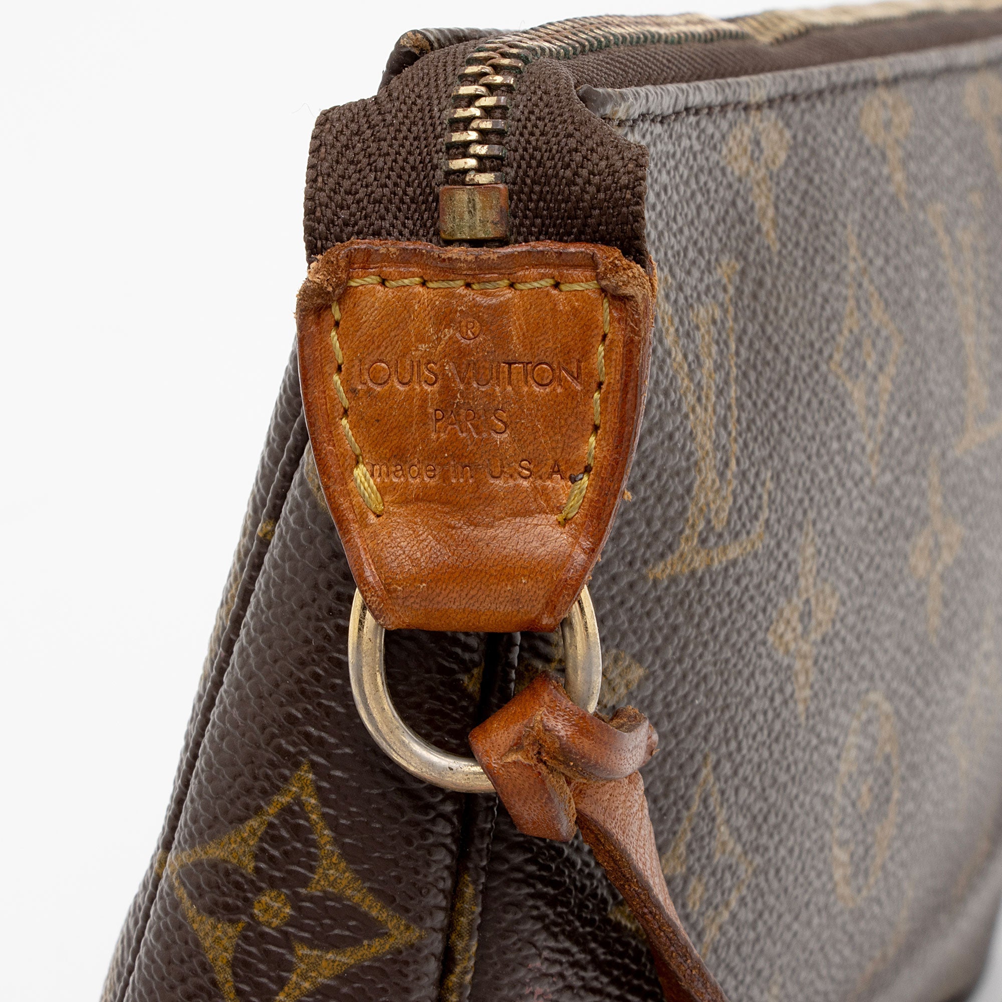 Louis Vuitton Vintage Monogram Canvas Pochette Accessoires (SHF-qlTtgC) - Image 7