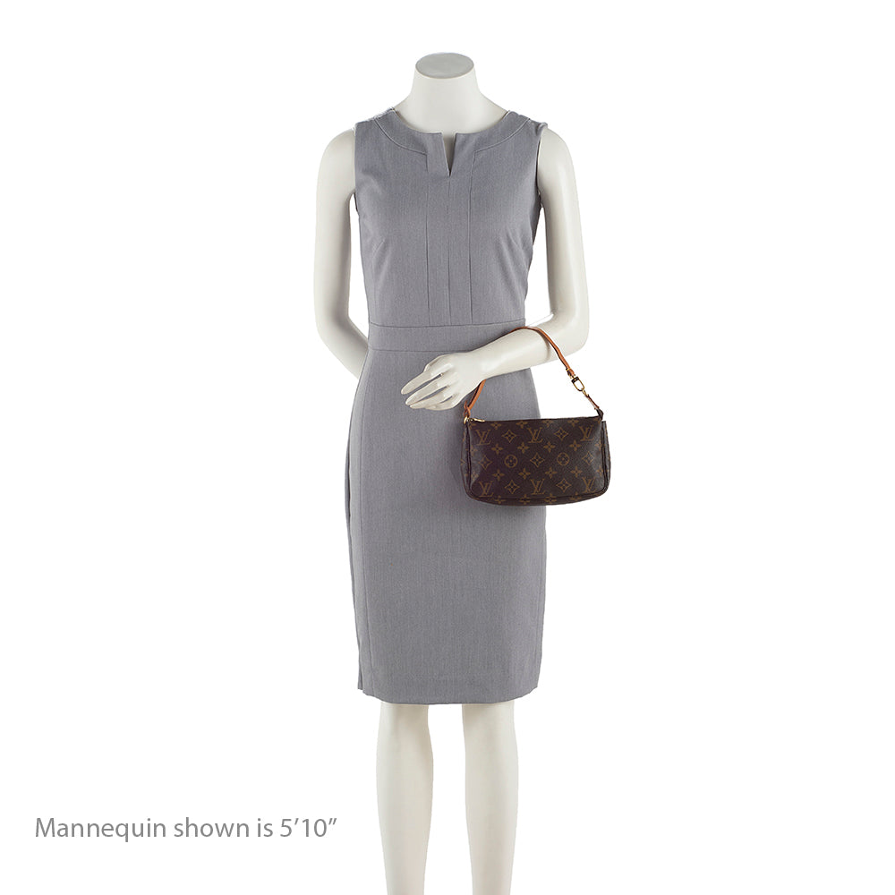 Louis Vuitton Vintage Monogram Canvas Pochette Accessoires (SHF-19025) - Image 4