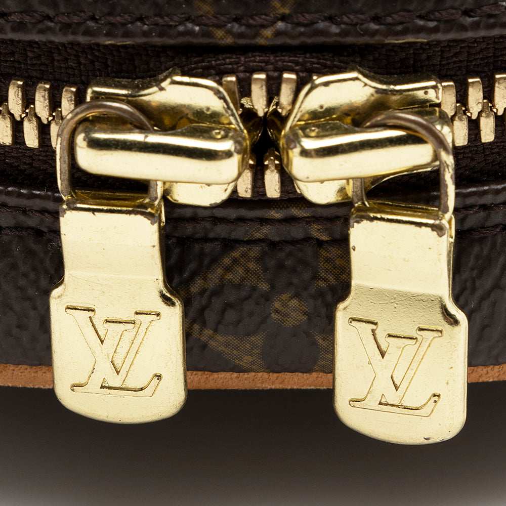 Louis Vuitton Vintage Monogram Canvas Pochette Gange Sling Bag (SHF-20873) - Image 8