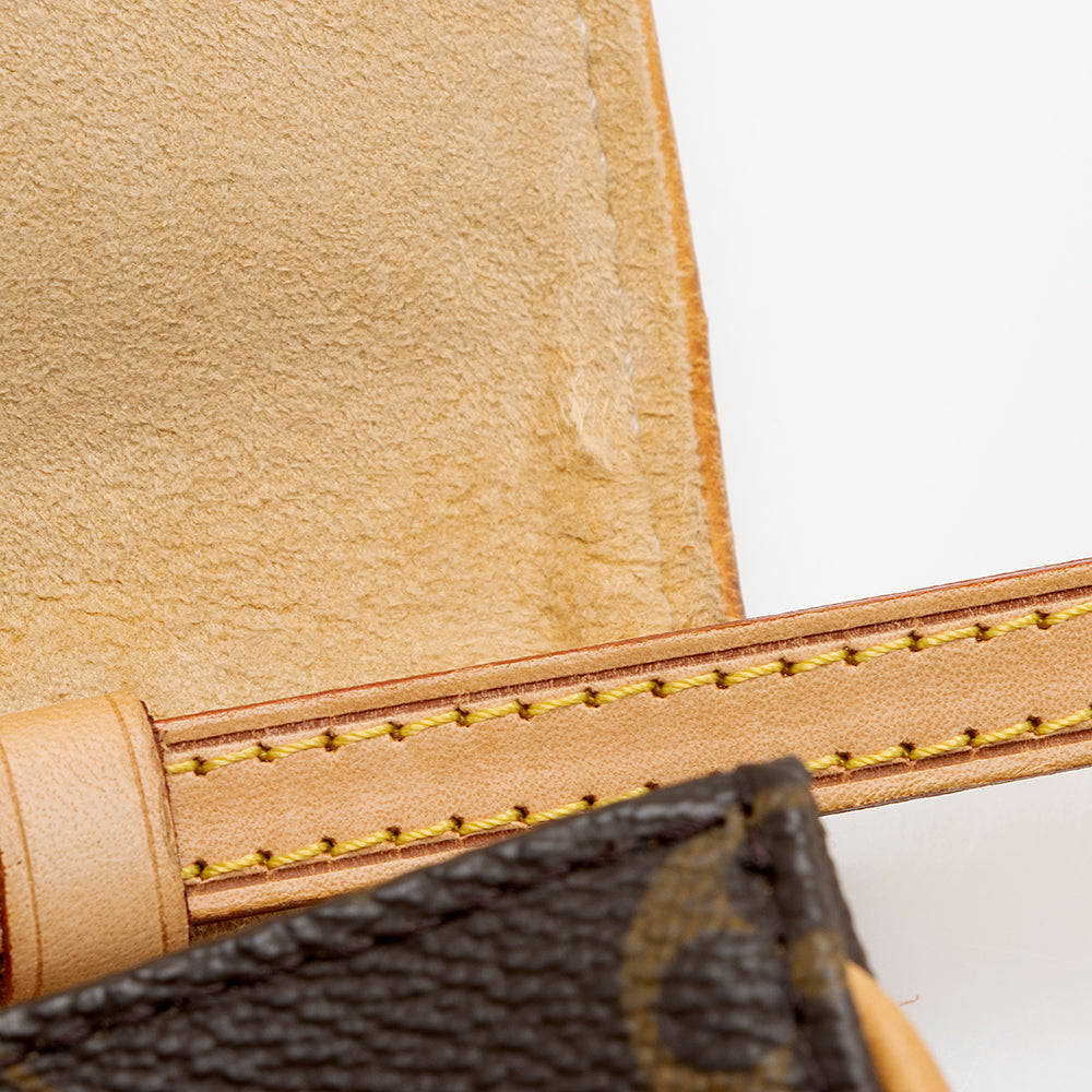 Louis Vuitton Vintage Monogram Canvas Pochette Twin GM Shoulder Bag (SHF-20314) - Image 11