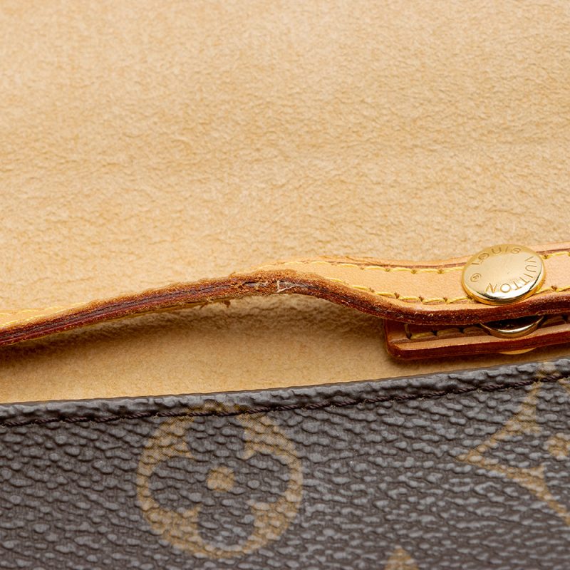 Louis Vuitton Vintage Monogram Canvas Pochette Twin GM Shoulder Bag (SHF-20314) - Image 12