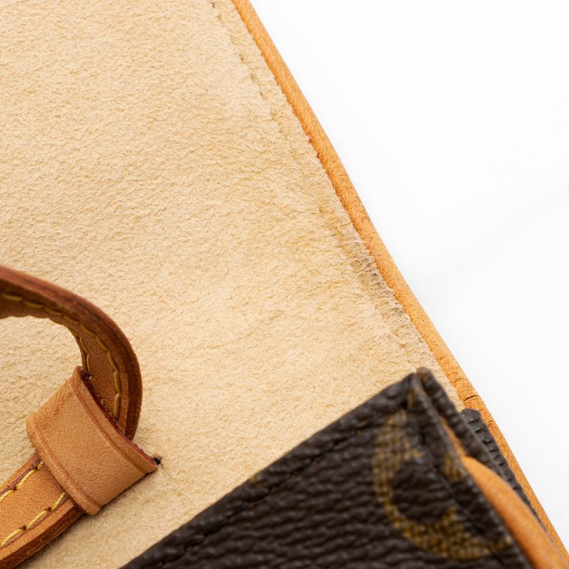 Louis Vuitton Vintage Monogram Canvas Pochette Twin GM Shoulder Bag (SHF-20305) - Image 12