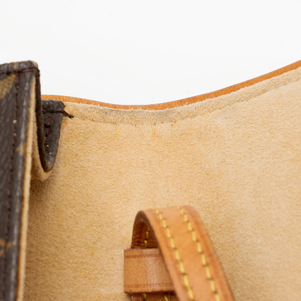 Louis Vuitton Vintage Monogram Canvas Pochette Twin GM Shoulder Bag (SHF-20791) - Image 9
