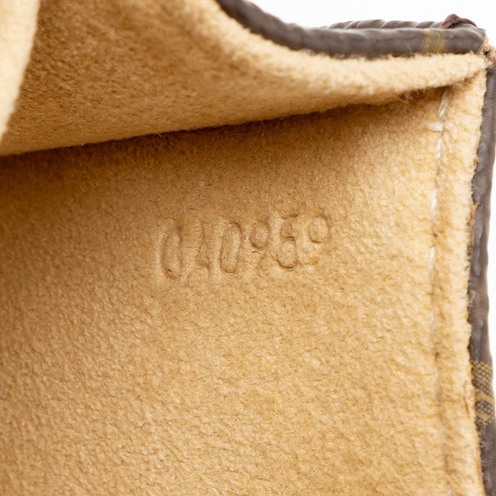Louis Vuitton Vintage Monogram Canvas Pochette Twin GM Shoulder Bag (SHF-20792) - Image 5