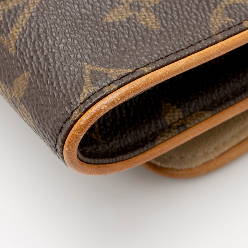 Louis Vuitton Vintage Monogram Canvas Pochette Twin GM Shoulder Bag (SHF-20793) - Image 10