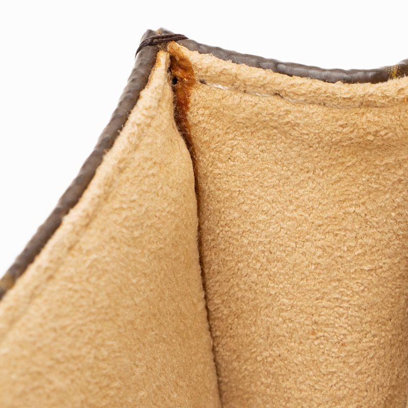 Louis Vuitton Vintage Monogram Canvas Pochette Twin GM Shoulder Bag (SHF-20795) - Image 9