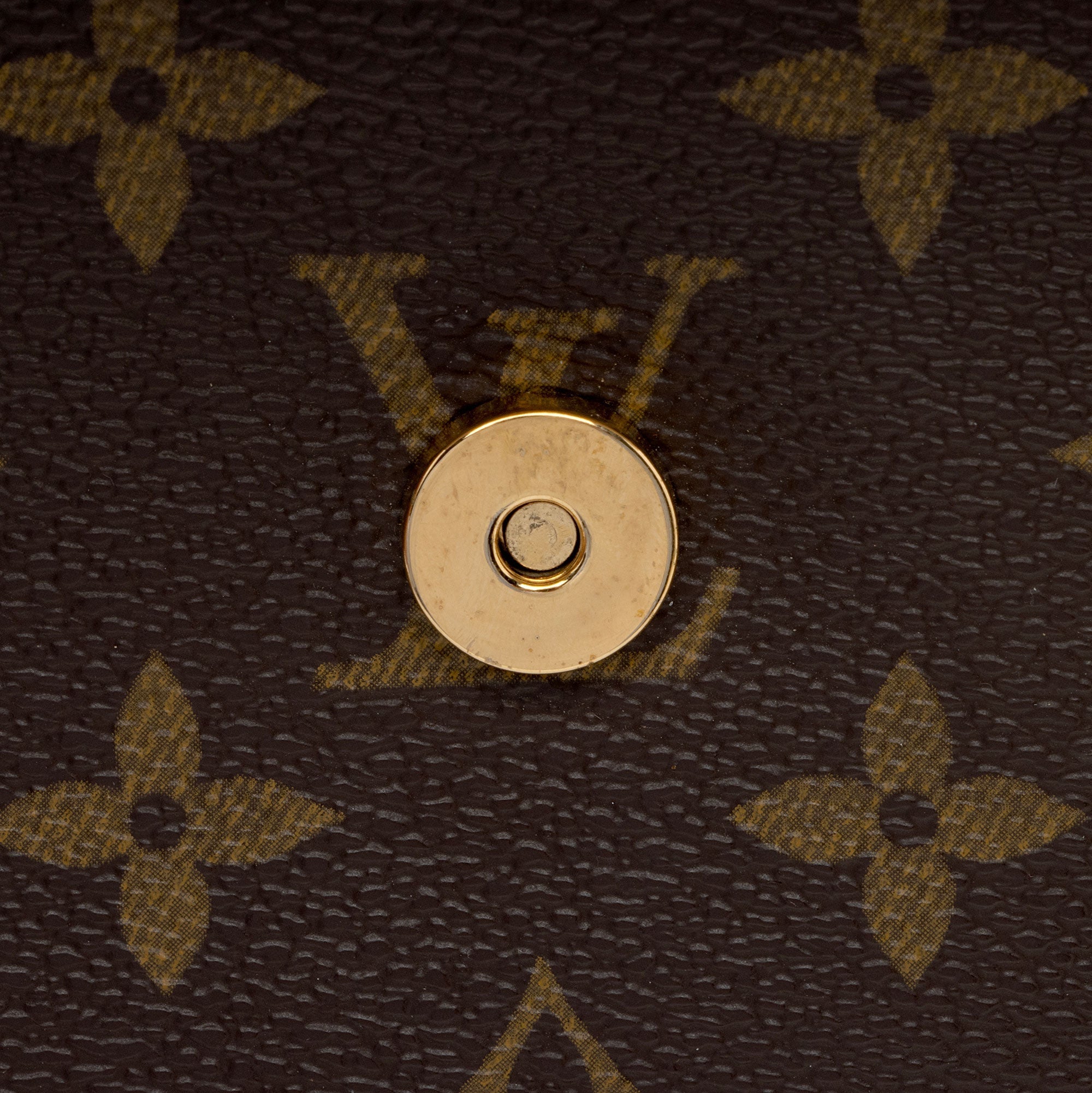 Louis Vuitton Vintage Monogram Canvas Pochette Twin GM Shoulder Bag (SHF-to1955) - Image 9