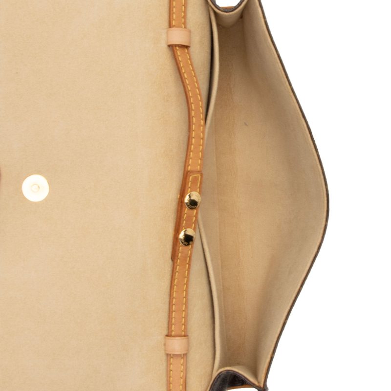 Louis Vuitton Vintage Monogram Canvas Pochette Twin GM Shoulder Bag (SHF-to1955) - Image 6