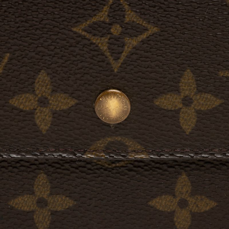 Louis Vuitton Vintage Monogram Canvas Porte Tresor International Wallet (SHF-VIGaP0) - Image 6