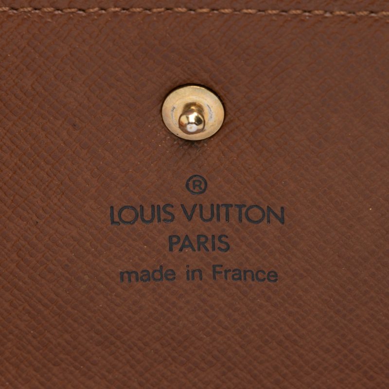 Louis Vuitton Vintage Monogram Canvas Porte Tresor International Wallet (SHF-VIGaP0) - Image 5