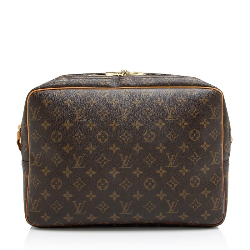 Louis Vuitton Vintage Monogram Canvas Reporter GM Messenger Bag (SHF-23072) - Image 2
