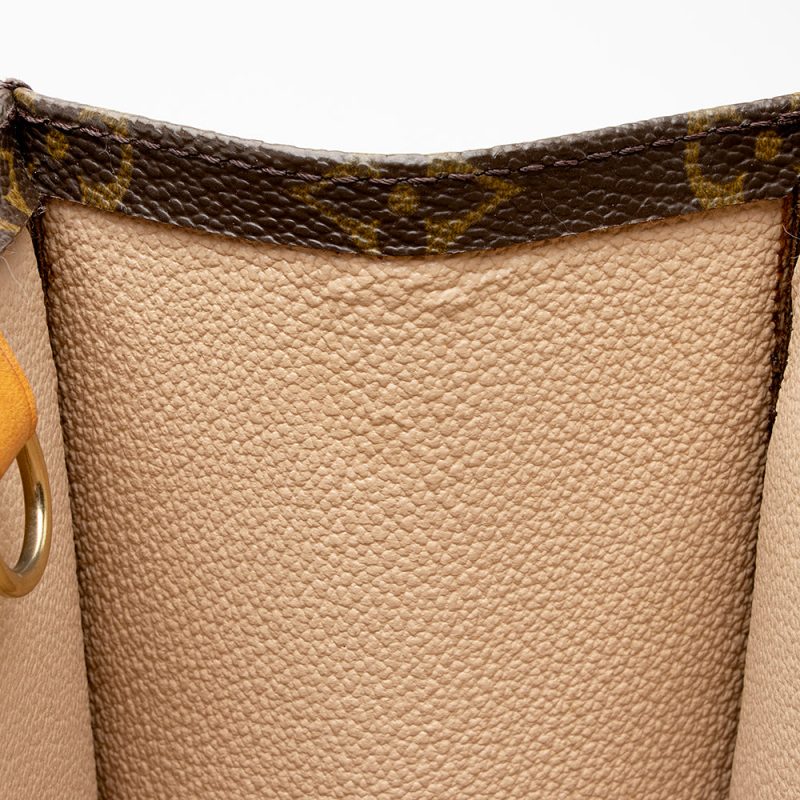 Louis Vuitton Vintage Monogram Canvas Sac Plat Tote (SHF-20209) - Image 9