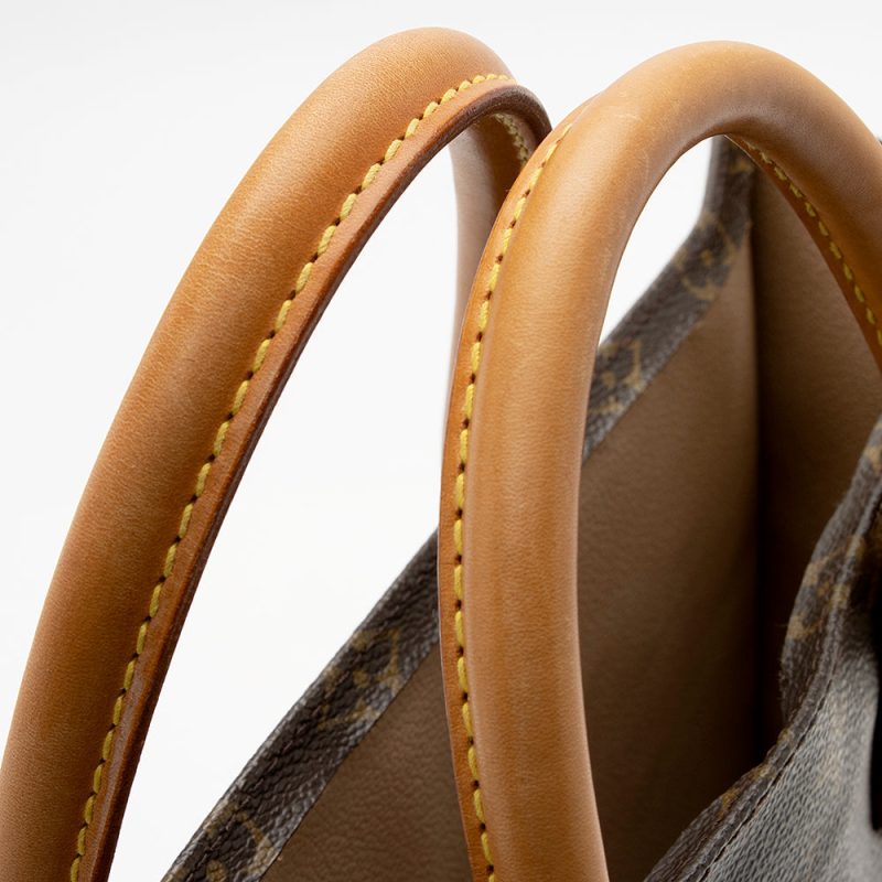 Louis Vuitton Vintage Monogram Canvas Sac Plat Tote (SHF-20209) - Image 11
