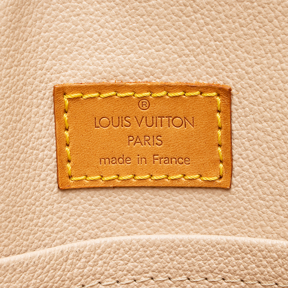Louis Vuitton Vintage Monogram Canvas Sac Plat Tote (SHF-20209) - Image 7
