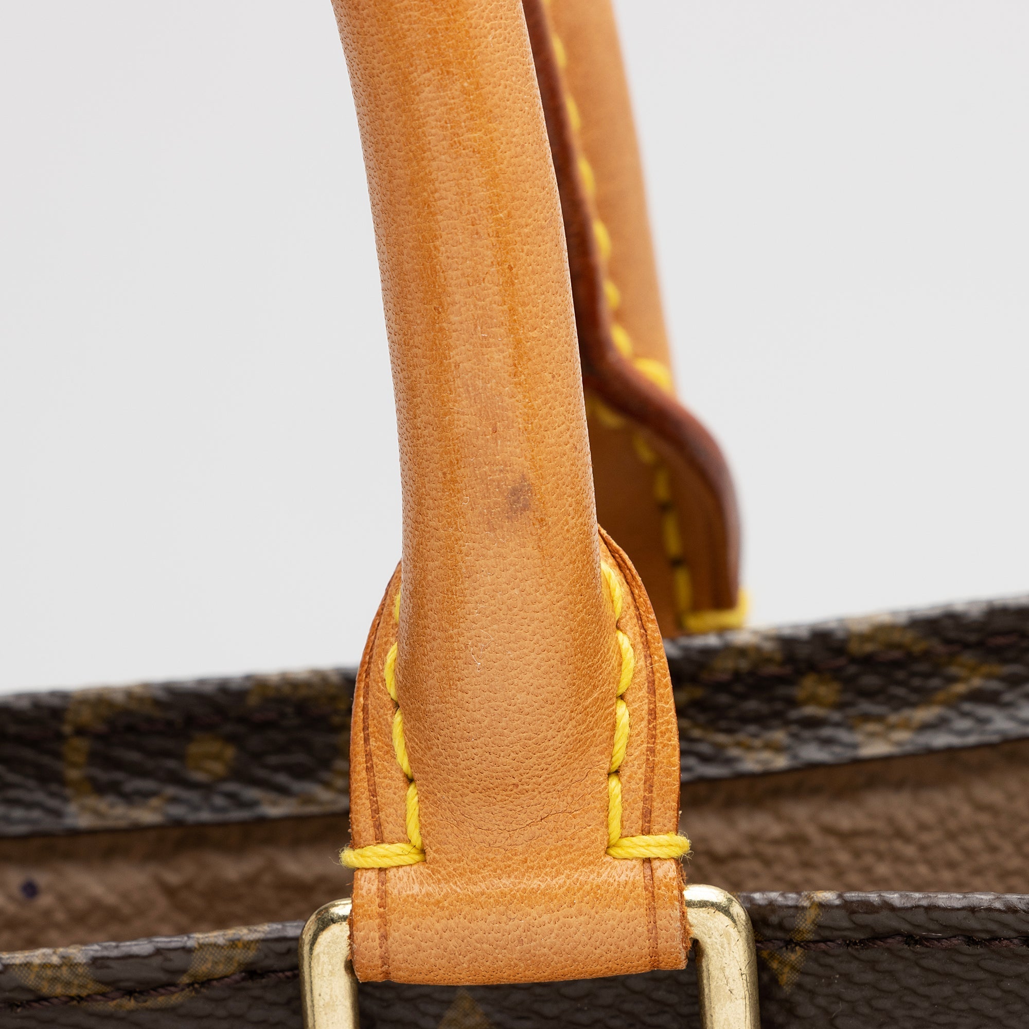 Louis Vuitton Vintage Monogram Canvas Sac Plat Tote (SHF-22683) - Image 18
