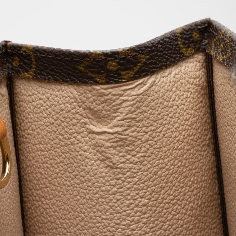 Louis Vuitton Vintage Monogram Canvas Sac Plat Tote (SHF-22683) - Image 10