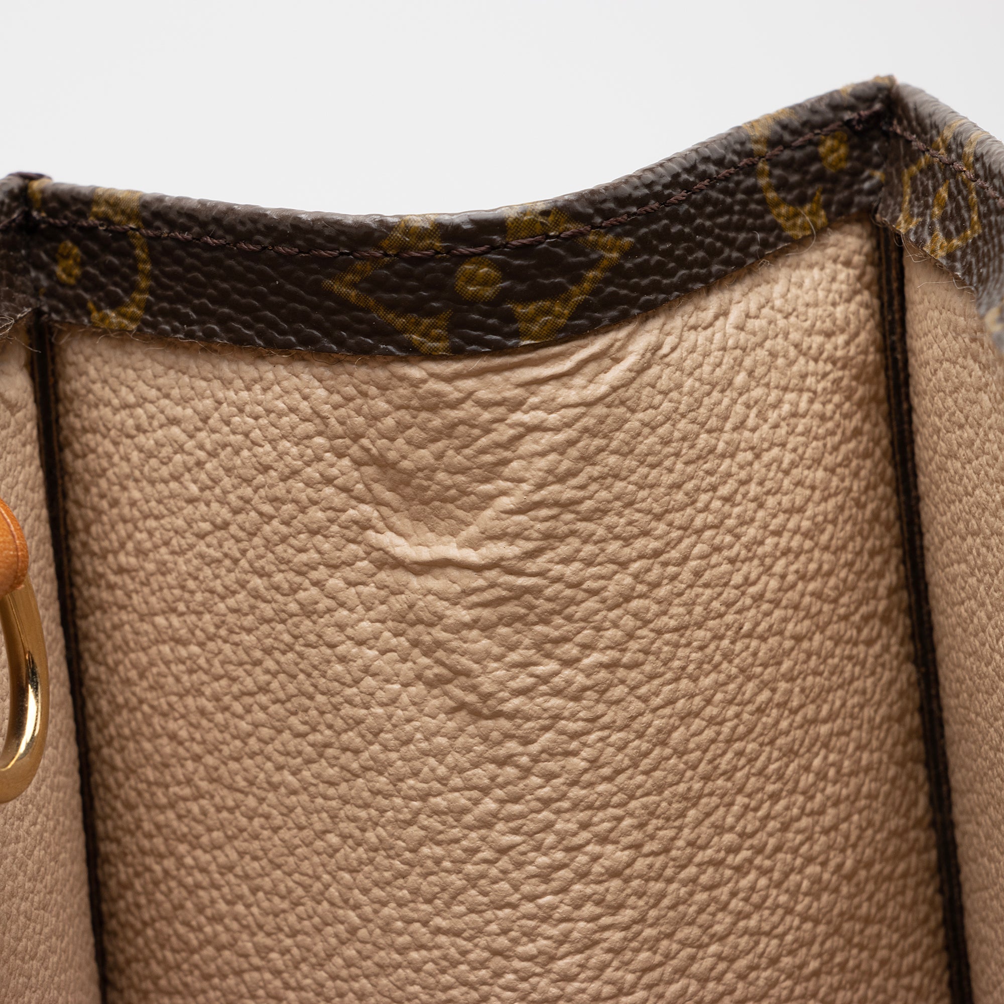 Louis Vuitton Vintage Monogram Canvas Sac Plat Tote (SHF-22683) - Image 10