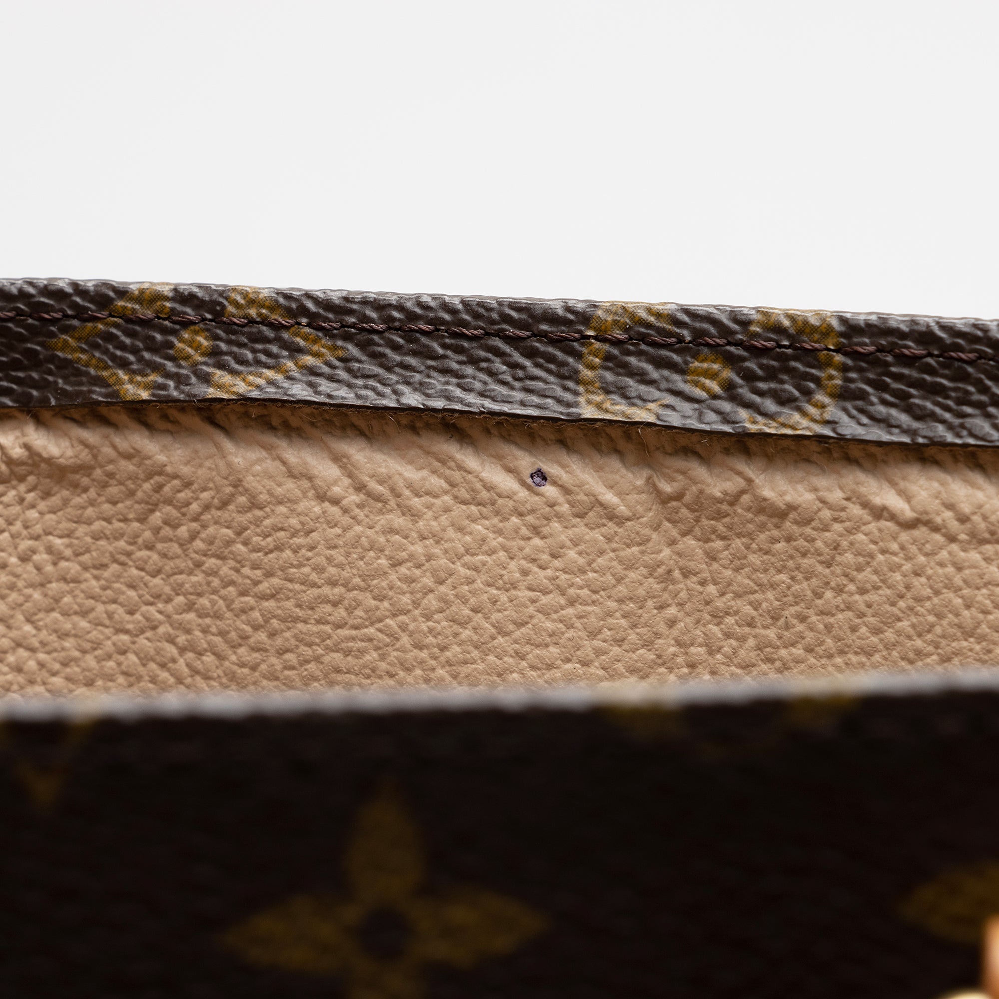Louis Vuitton Vintage Monogram Canvas Sac Plat Tote (SHF-22683) - Image 14