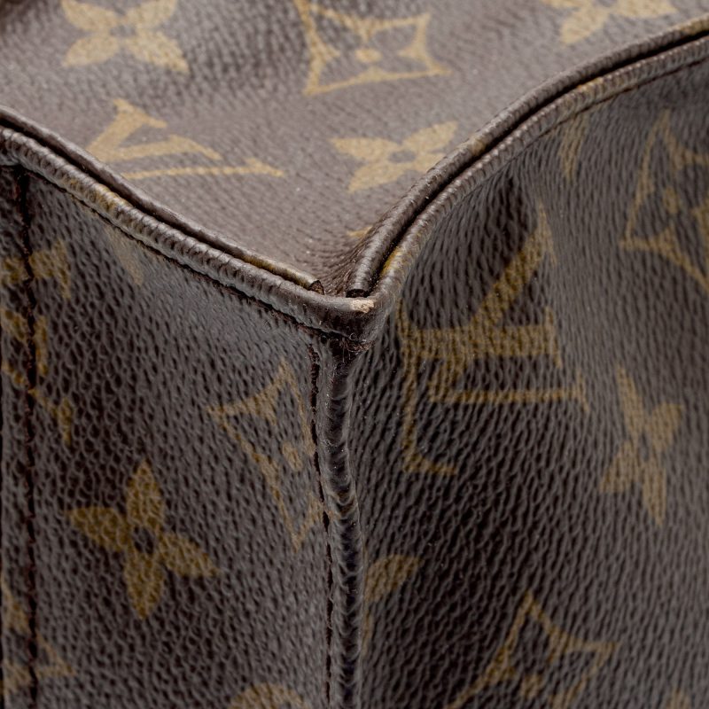 Louis Vuitton Vintage Monogram Canvas Sac Plat Tote (SHF-0aeAOb) - Image 18