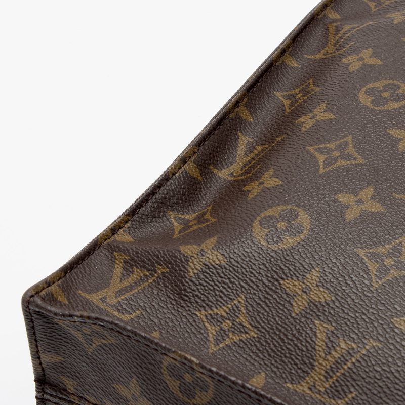 Louis Vuitton Vintage Monogram Canvas Sac Plat Tote (SHF-0aeAOb) - Image 17