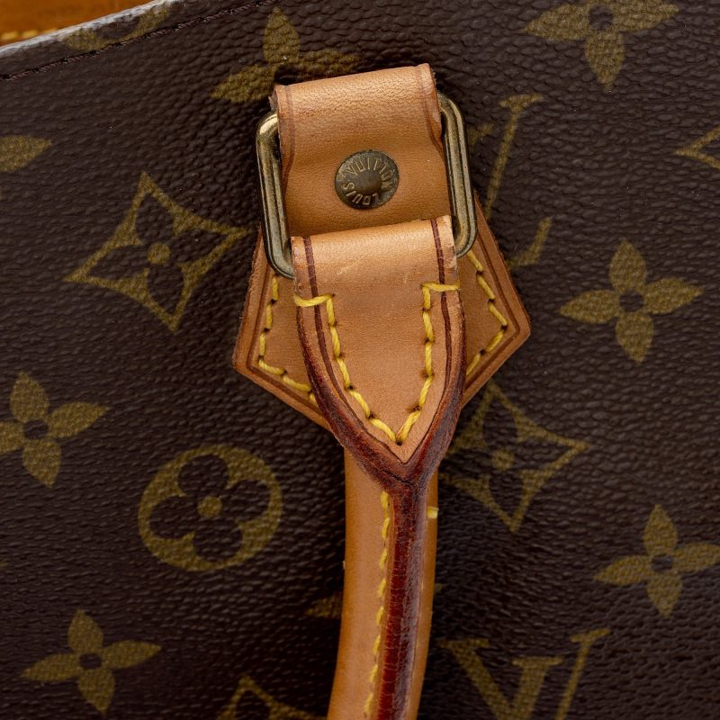 Louis Vuitton Vintage Monogram Canvas Sac Plat Tote (SHF-0aeAOb) - Image 13