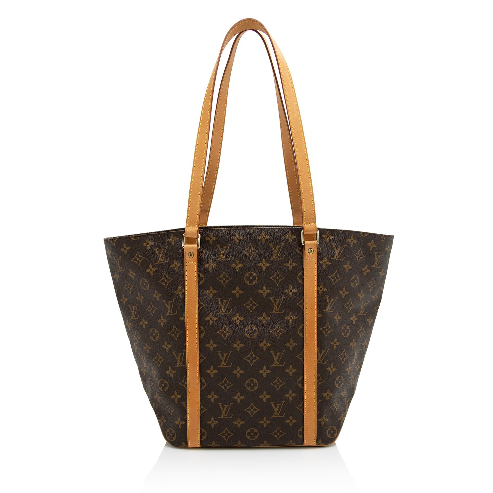 Louis Vuitton Vintage Monogram Canvas Sac Shopping 48 Tote (SHF-22905) - Image 2