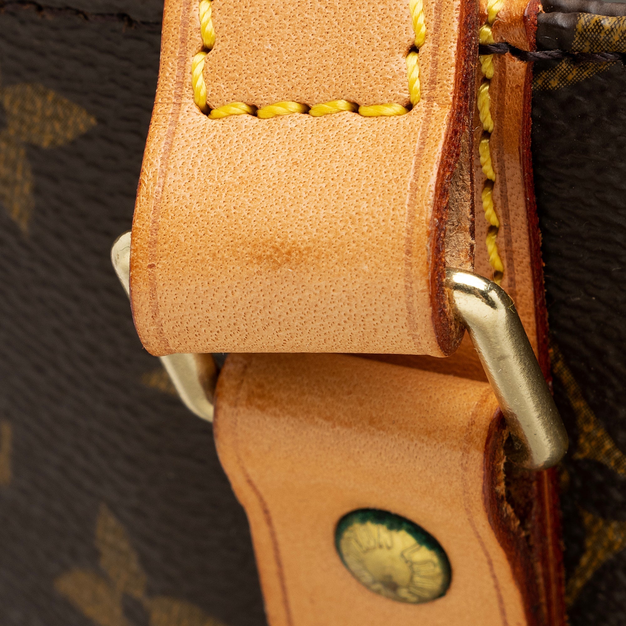 Louis Vuitton Vintage Monogram Canvas Sac Shopping 48 Tote (SHF-22905) - Image 9