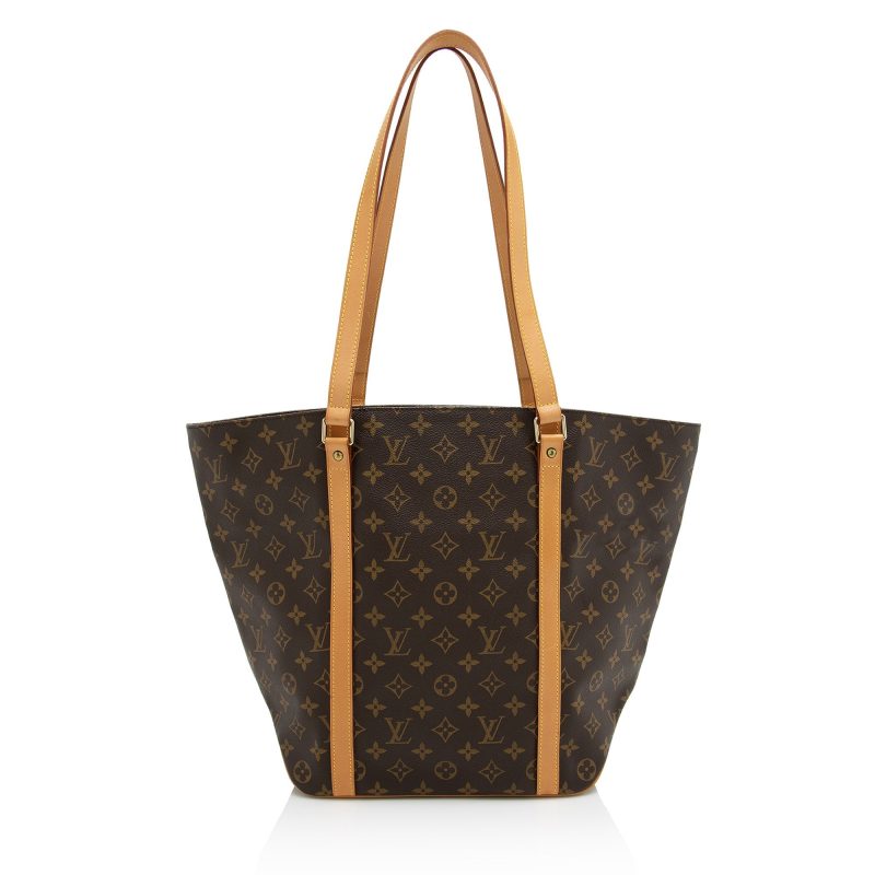 Louis Vuitton Vintage Monogram Canvas Sac Shopping 48 Tote (SHF-22905) - Image 15