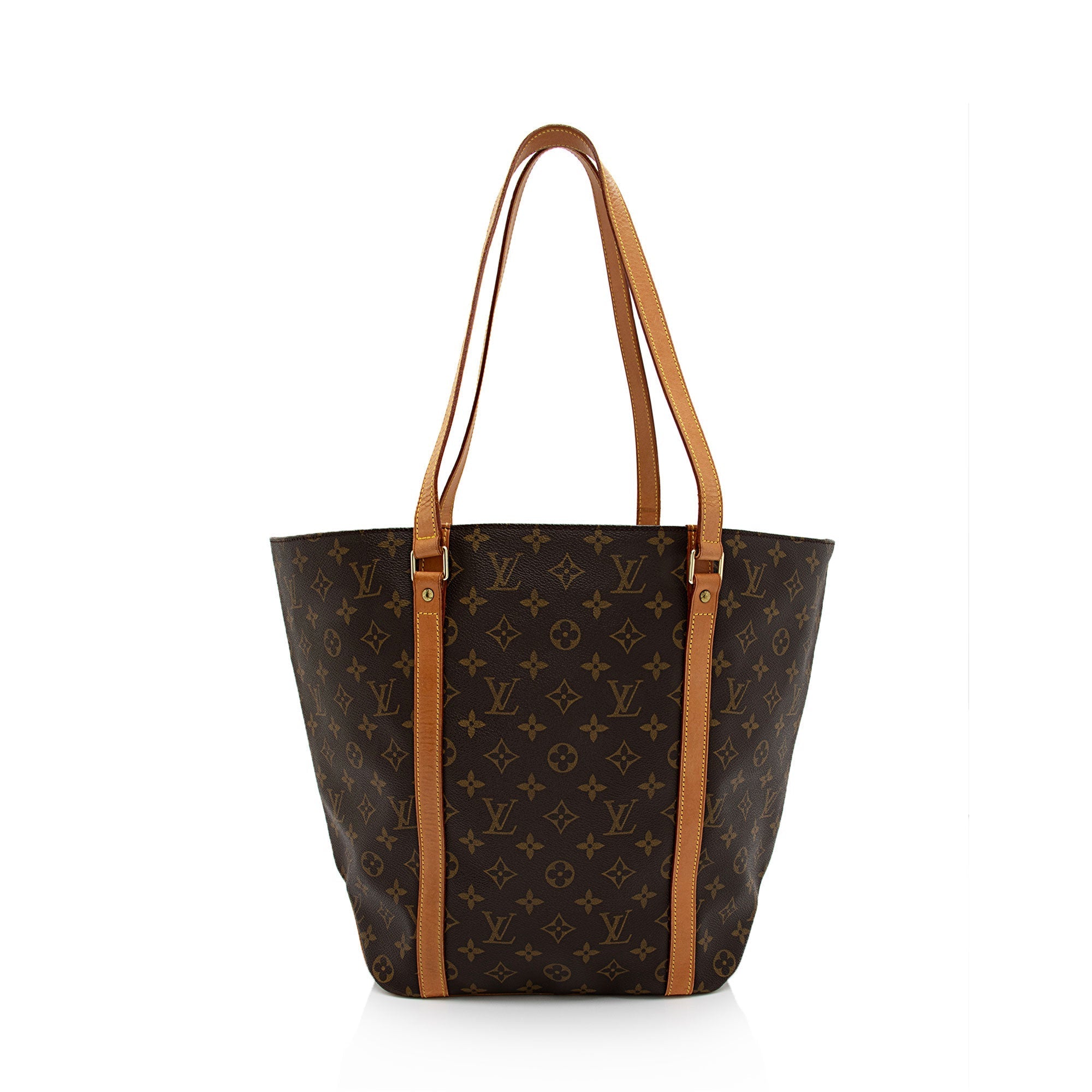 Louis Vuitton Vintage Monogram Canvas Sac Shopping 48 Tote (SHF-vt9bdi) - Image 2