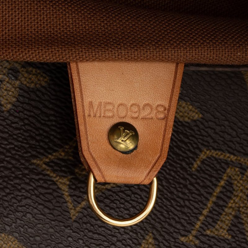 Louis Vuitton Vintage Monogram Canvas Sac Shopping 48 Tote (SHF-vt9bdi) - Image 5