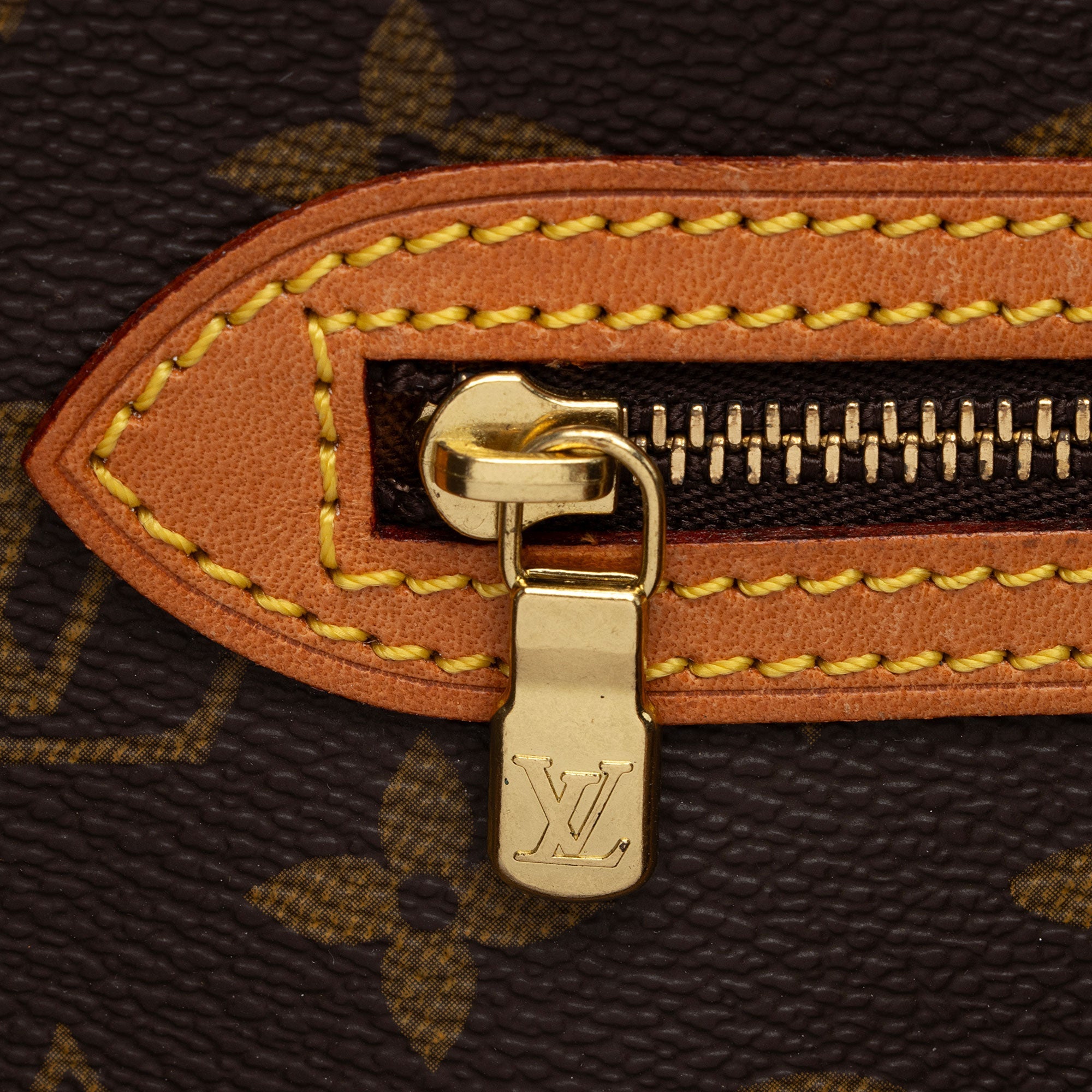 Louis Vuitton Vintage Monogram Canvas Sac Shopping 48 Tote (SHF-vt9bdi) - Image 9